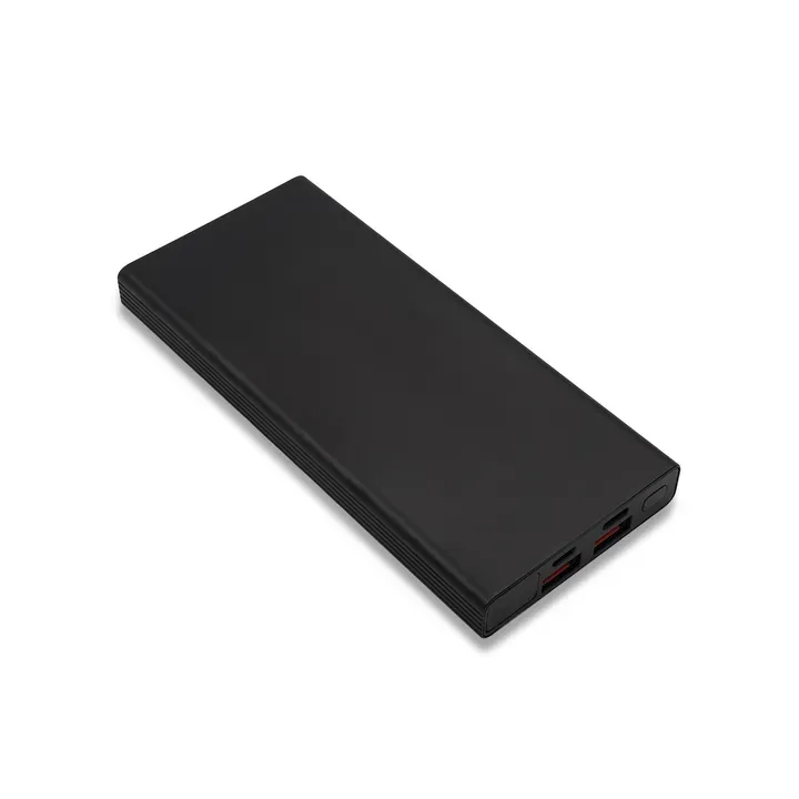 Power bank 10000 mAh (PD225W) Rapido czarny - R64384 (gadzety reklamowe)