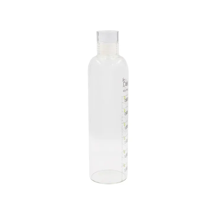 Butelka ze szkła borokrzemowego Wimbledon 550 ml transparentny - R08175 (gadzety reklamowe)