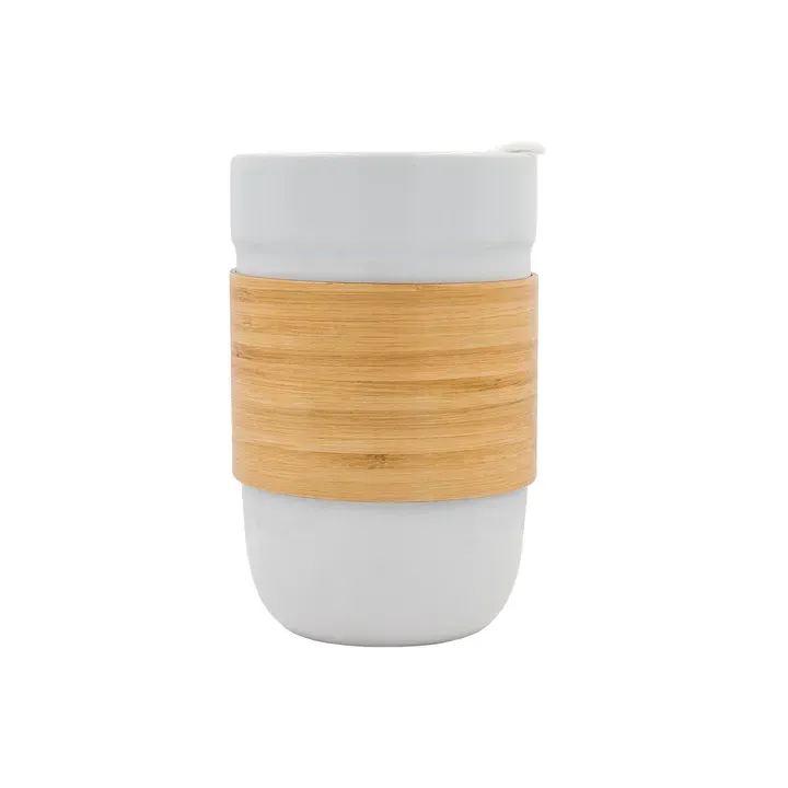 Kubek ceramiczny Skive 500 ml biały - R85321 (gadzety reklamowe)