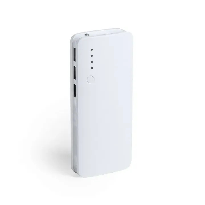 Power bank 10000 mAh, lampka LED - V3856