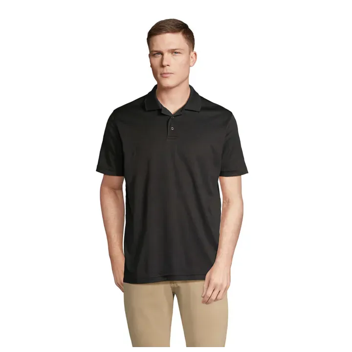 PITCHER UNISEX POLO - S04442 (MOCN#BK)