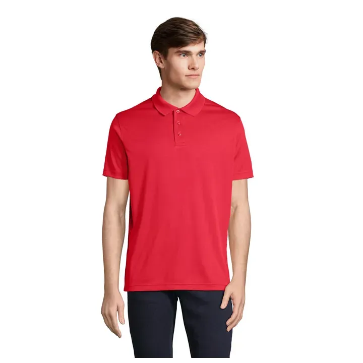 PITCHER UNISEX POLO - S04442 (MOCN#RD)