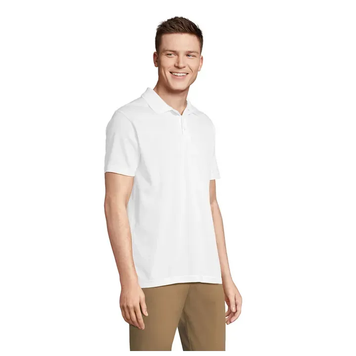 PITCHER UNISEX POLO - S04442 (MOCN#WH)