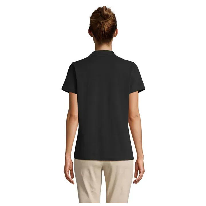 PULSE WOMEN POLO - S04501 (MOCN#BK)