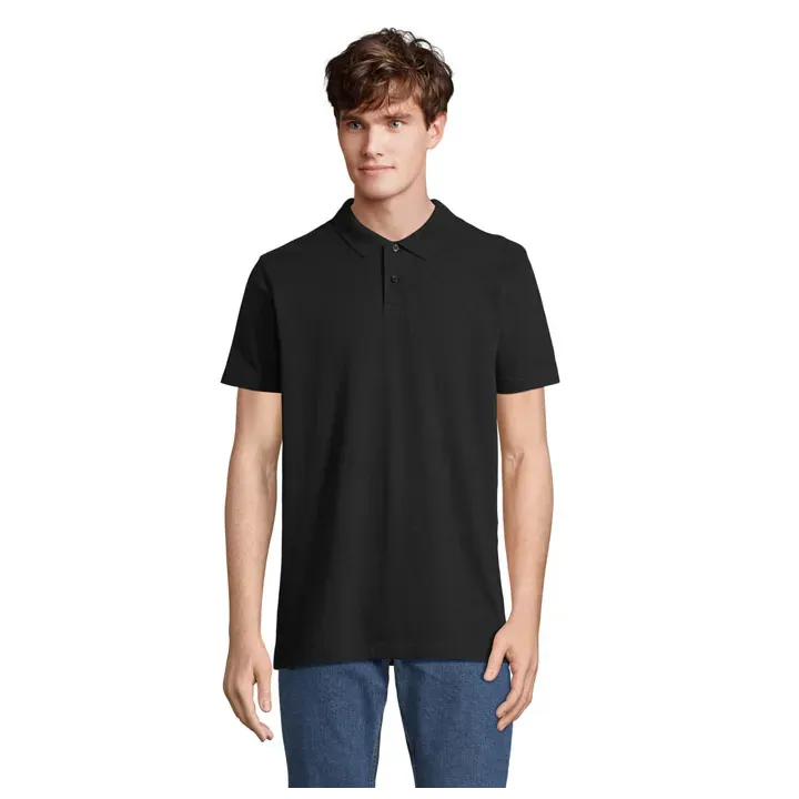 PULSE UNISEX POLO - S04502 (MOCN#BK)
