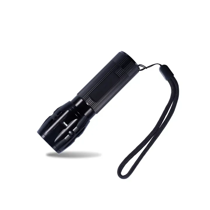 Latarka z diodą XPE CREE 3W czarny - R35671 (gadzety reklamowe)