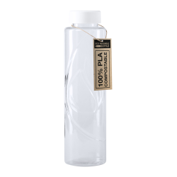 100% PLA - biodegradowalna butelka sportowa, 830 ml - AP721696
