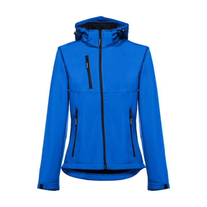 Damski softshell z odpinanym kapturem - ST 30181