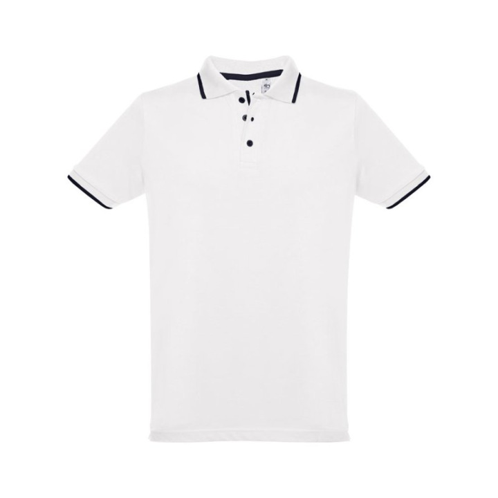 Męski slim fit polo t-shirt - ST 30136/30137