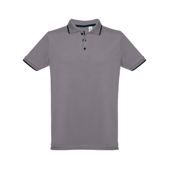 Męski slim fit polo t-shirt - ST 30136/30137