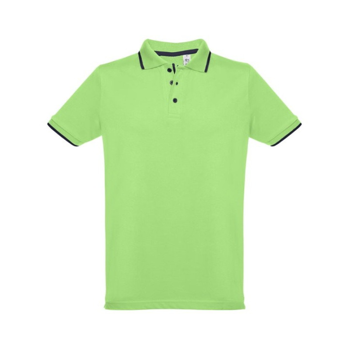 Męski slim fit polo t-shirt - ST 30136/30137