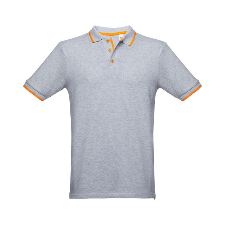 Męski slim fit polo t-shirt - ST 30136/30137