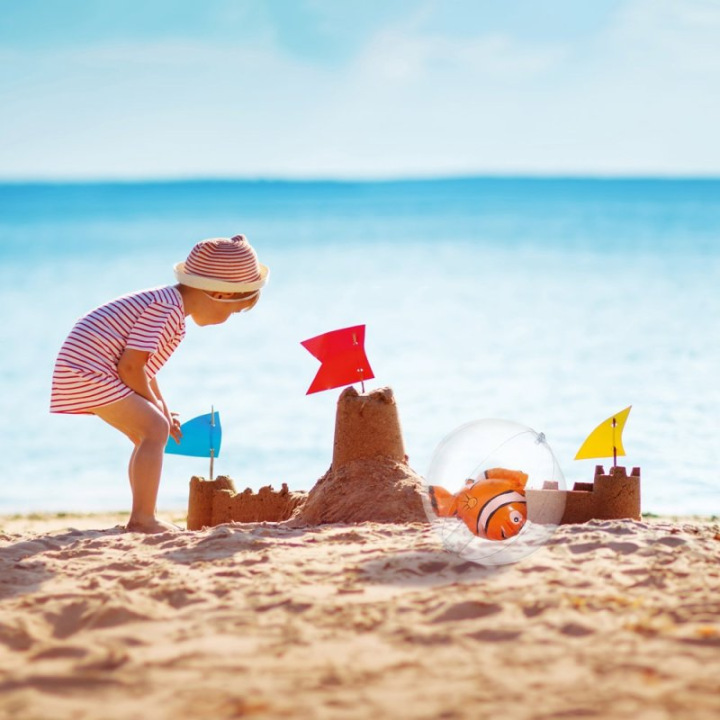 Piłka plażowa z zabawką w środku - ST 98260