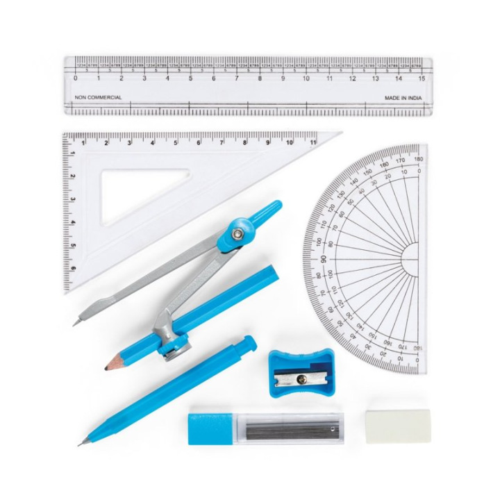 Szkolny zestaw do geometrii - ST 93574