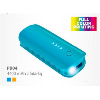 Power Bank PB04 4400 mAh z Latarką