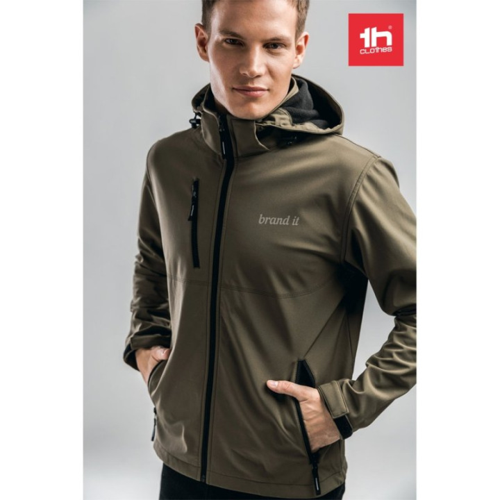 Męska kurtka softshell z 96% poliestru i 4% elastanu (280 g/m²) - ST 30180