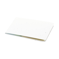 Notatnik pokryty papierem nasiennym z 20 dużymi i 40 małymi karteczkami samoprzylepnymi - AP722051