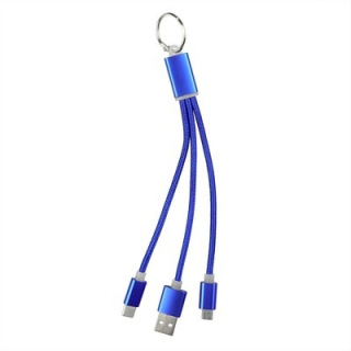 Brelok do kluczy, kabel do ładowania 3 w 1 - V0345