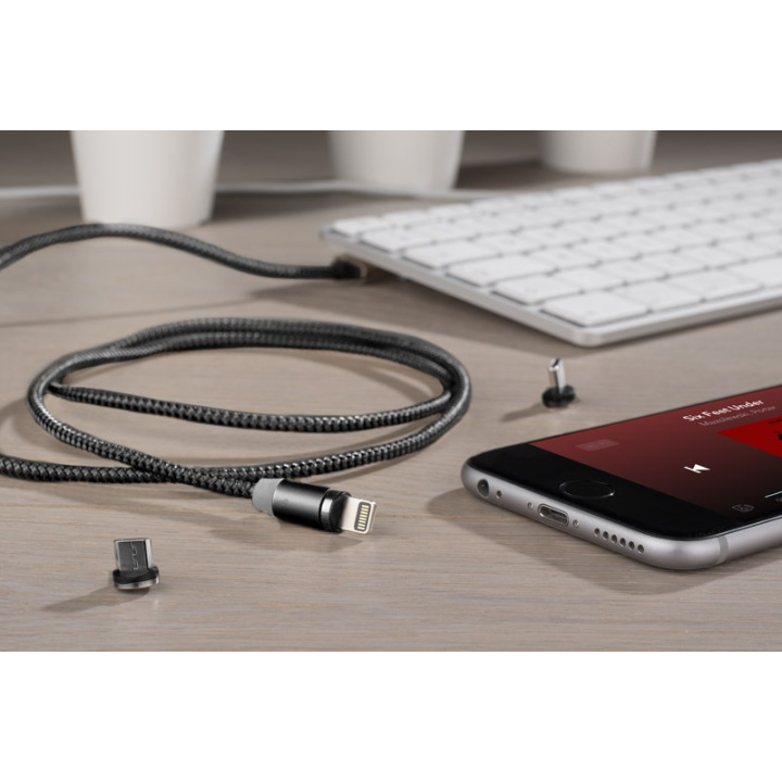 Kabel USB 3 w 1 MAGNETIC - 09118