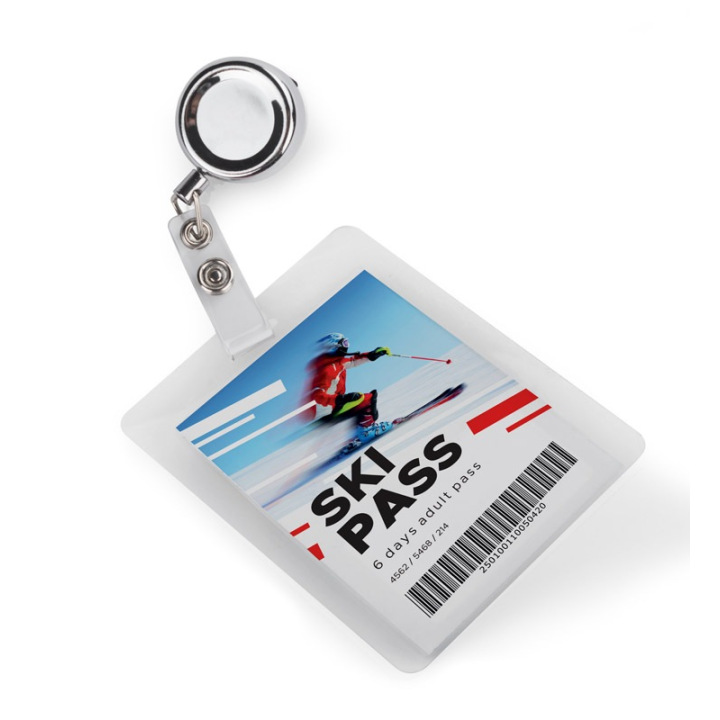 Skipass metalowy  - 17652