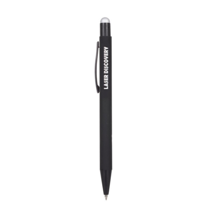 Długopis, touch pen z błyszczącym grawerem - V1932