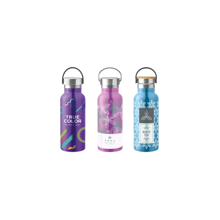 MS8450 - 500 ml double wall stainless steel bottle