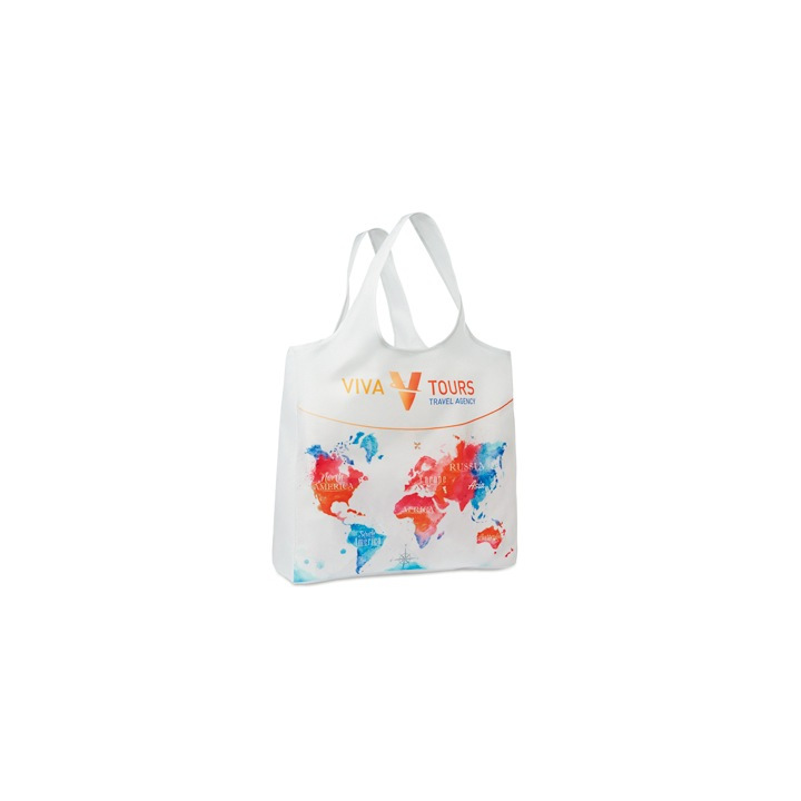 MB1007 - Foldable shopping bag with pouch