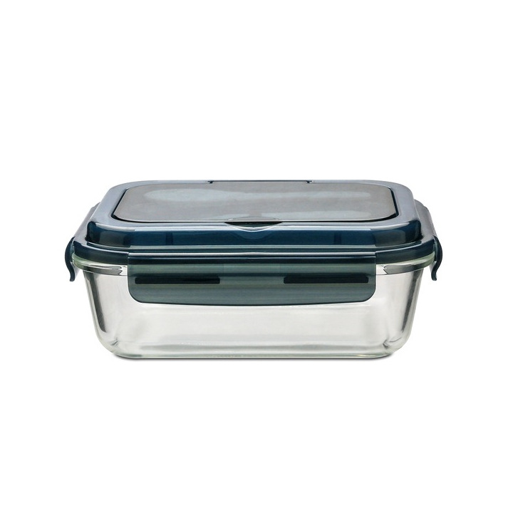 Szklany lunch box ze sztućcami - R08444.02