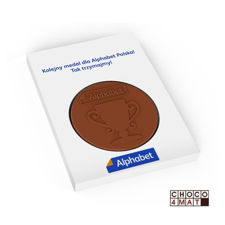 CZEKOLADOWY MEDAL/KOŁO - Nr kat.: 0314