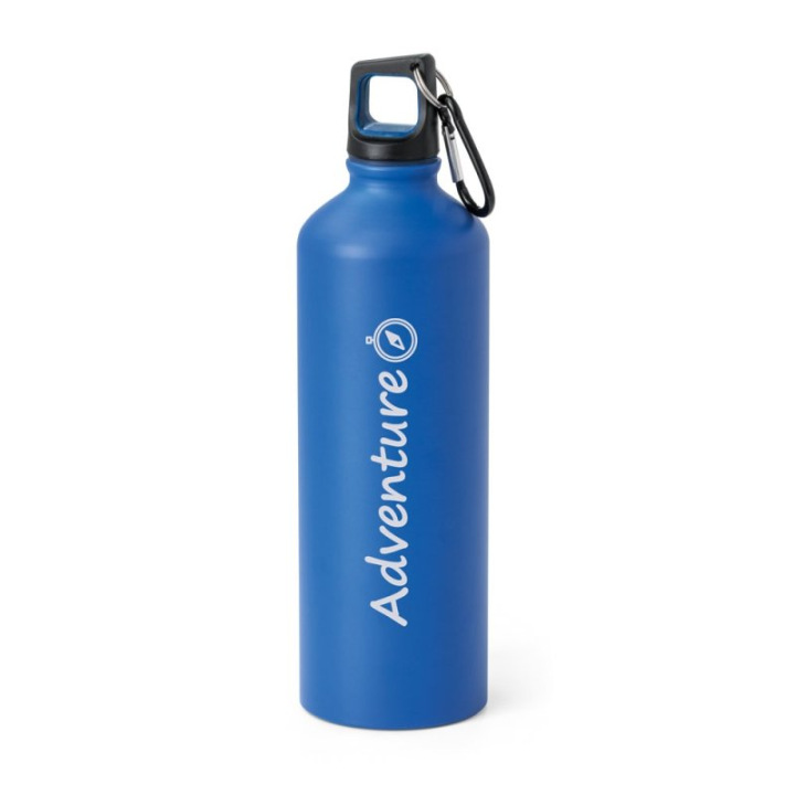 Aluminiowa butelka sportowa o matowym wykończeniu, 800 ml - ST 94633