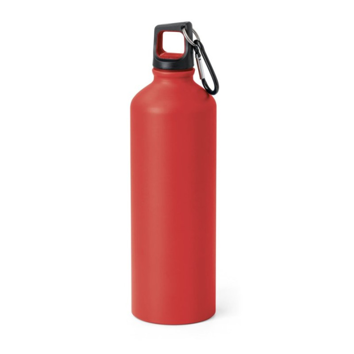 Aluminiowa butelka sportowa o matowym wykończeniu, 800 ml - ST 94633