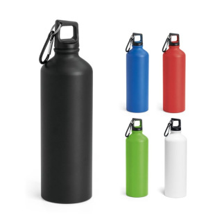 Aluminiowa butelka sportowa o matowym wykończeniu, 800 ml - ST 94633