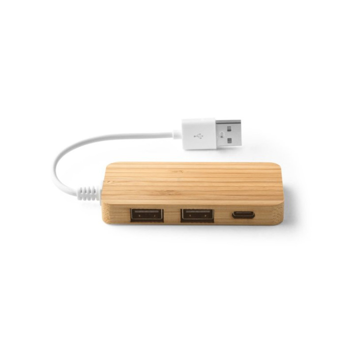 Bambusowy HUB USB - ST 97127