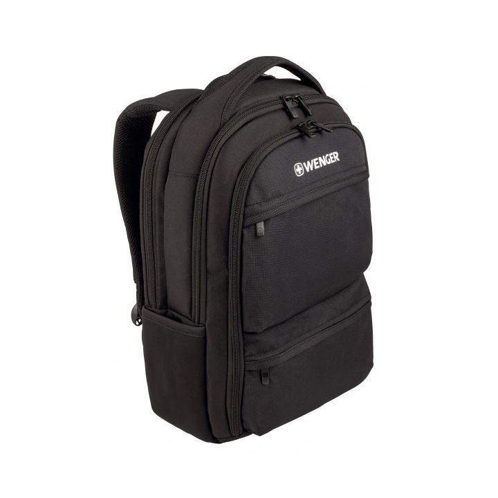 BACKPACK WENGER FUSE 16'/41CM, BLACK - W600630