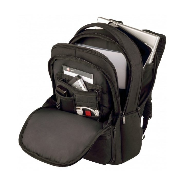 BACKPACK WENGER FUSE 16'/41CM, BLACK - W600630