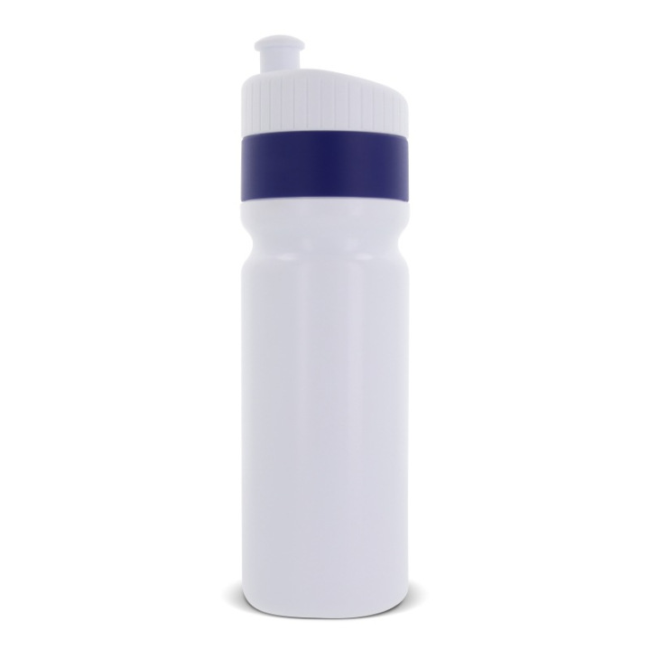 Bidon sportowy z kolorową obwódką, 750 ml - LT98786